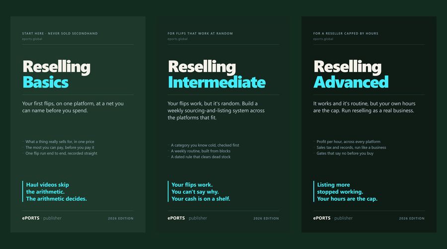 The Reselling 3-book set