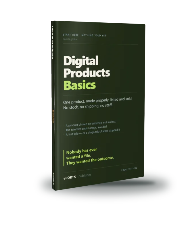 Digital Products Basics book