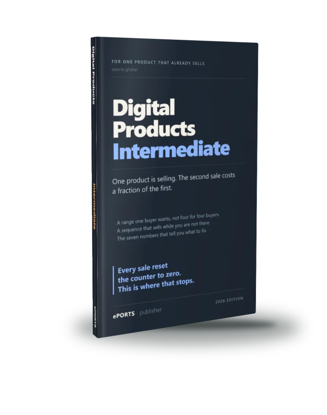 Digital Products Intermediate book