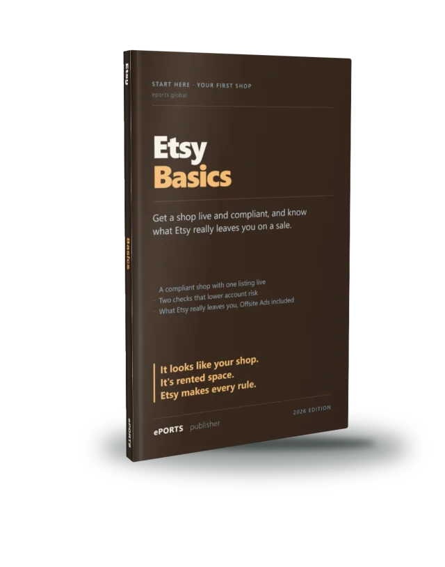 Etsy Basics book