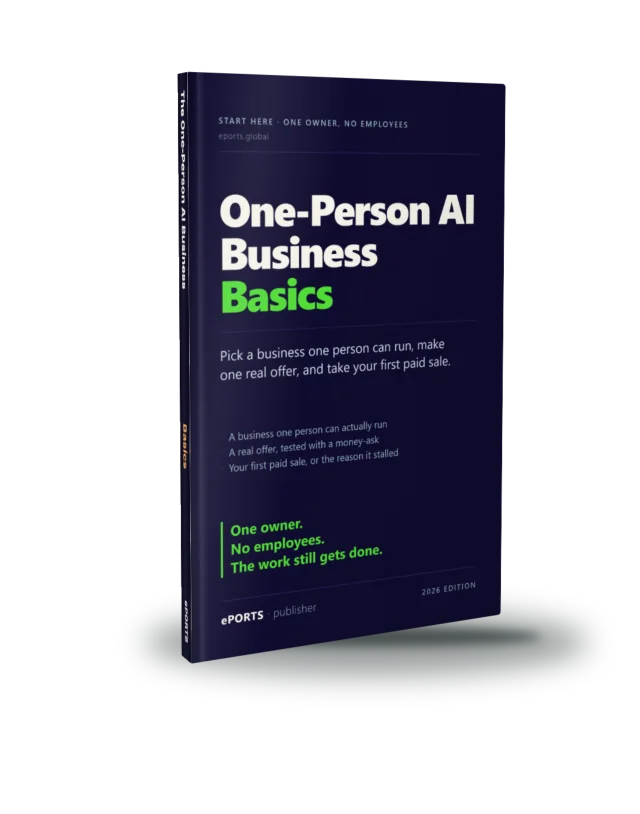 The One-Person AI Business Basics book