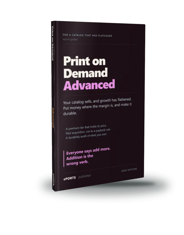 Print on Demand Advanced book