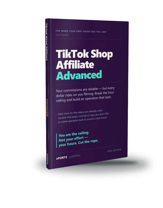TikTok Shop Affiliate Advanced book